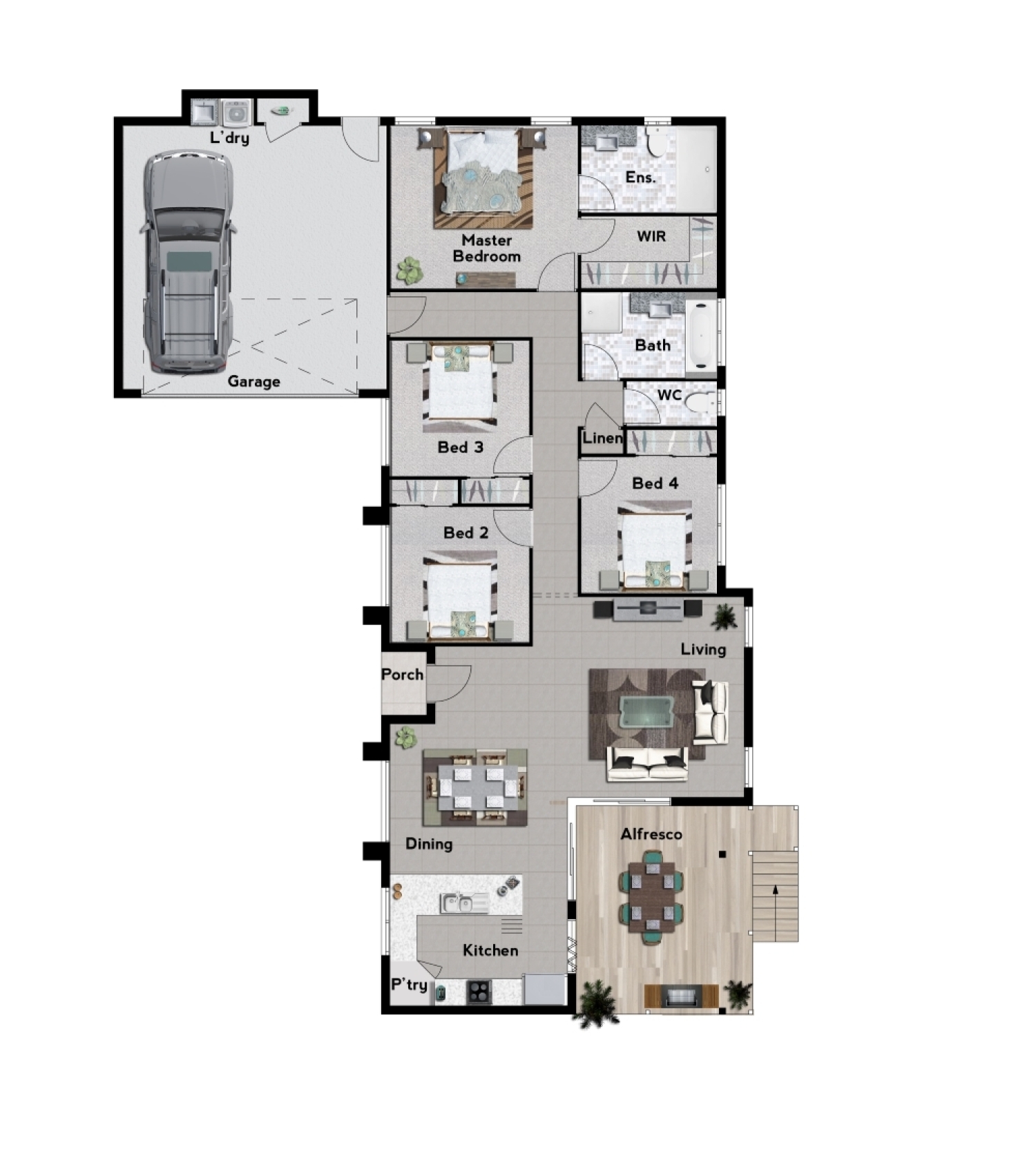 Lot 9 Amarula Place - Colour Floor Plan12